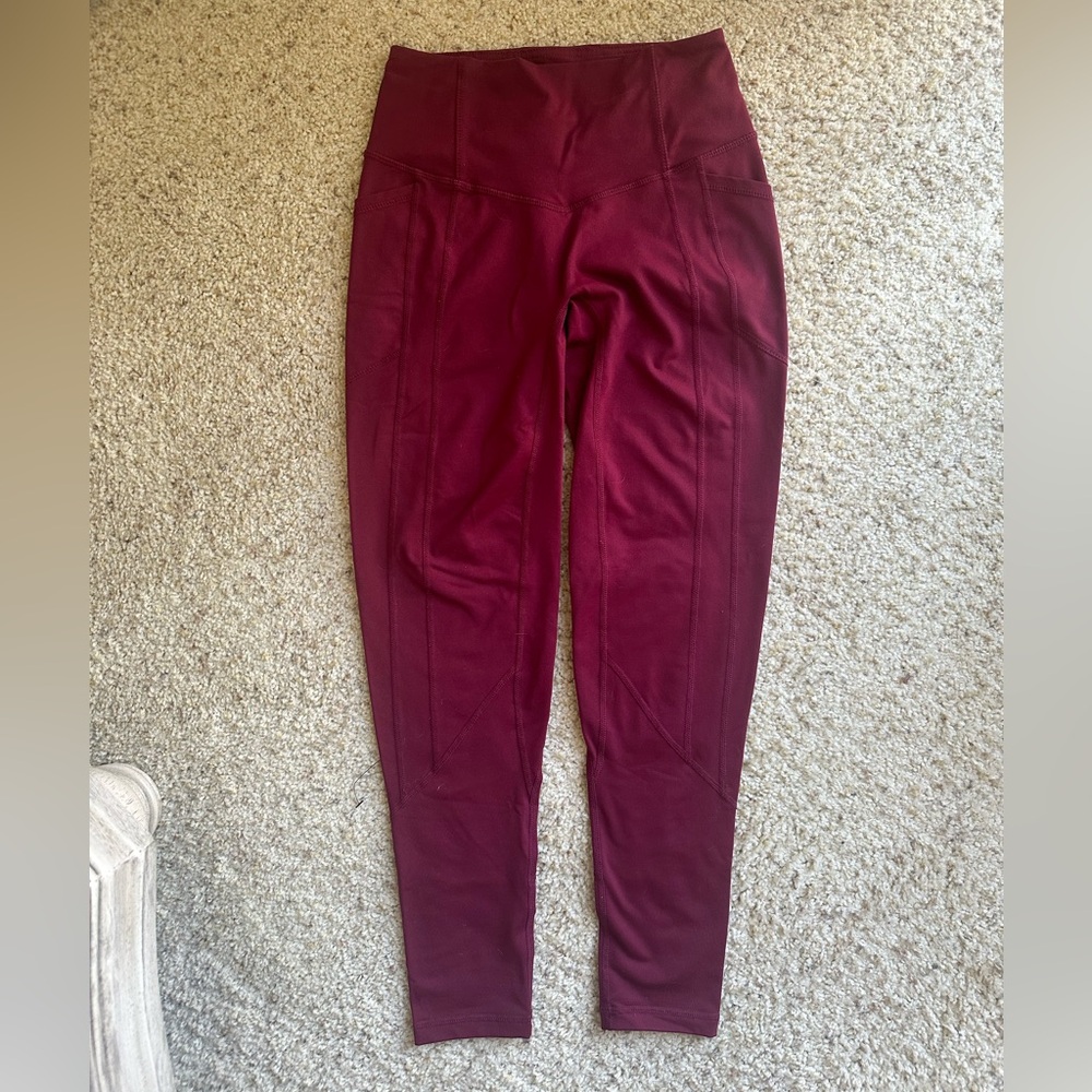 TYC Women's Deep Burgundy Leggings